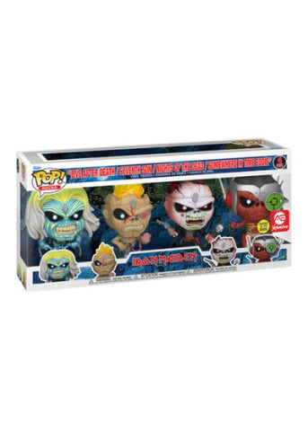 Funko Pop | Iron Maiden (Glows) [AE] - Rocks 4-Pack [NIP] | The Nerd Merchant