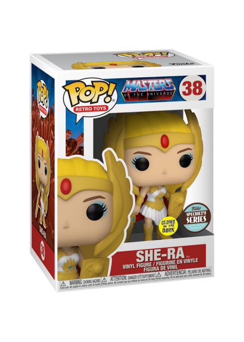 Funko Pop | She-Ra (Glows in the Dark) [Specialty] - Masters of the Universe #38 [EUC] | The Nerd Merchant