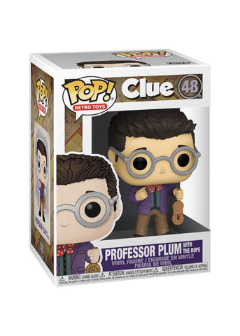 Funko Pop | Professor Plum with the Rope - Clue #48 [NIP] | The Nerd Merchant