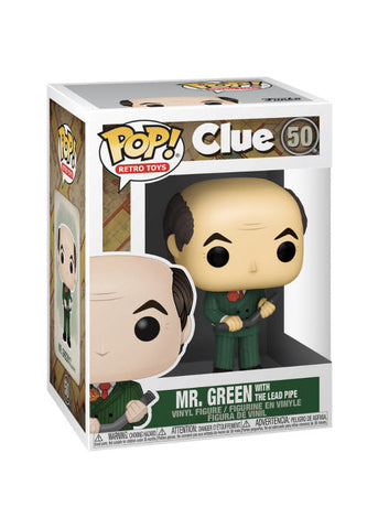 Funko Pop | Mr. Green with the Lead Pipe - Clue #50 [NIP] | The Nerd Merchant