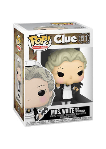 Funko Pop | Mrs. White with the Wrench - Clue #51 [NIP] | The Nerd Merchant