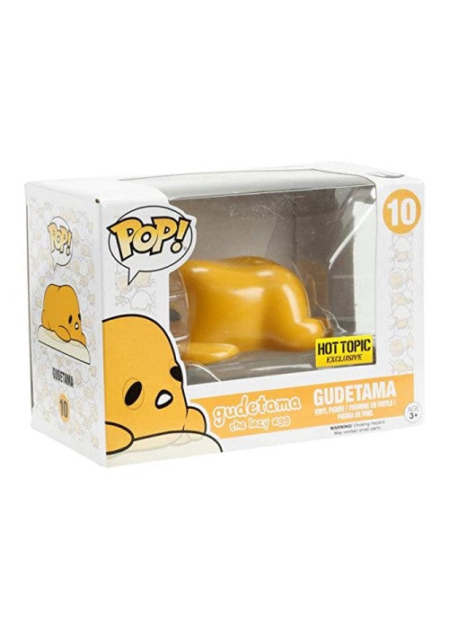 Funko Pop | Gudetama [Hot Topic] - Sanrio #10 [EUC] | The Nerd Merchant