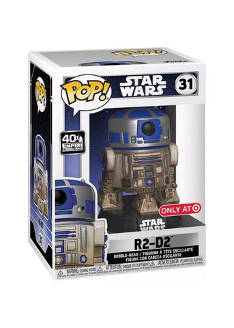 Funko Pop | R2-D2 [Target] - Star Wars #31 [EUC] | The Nerd Merchant