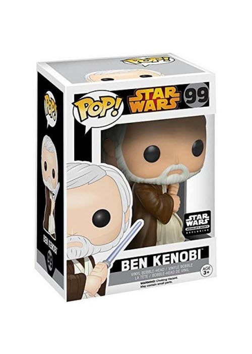 Funko Pop | Ben Kenobi [Smuggler's Bounty] - Star Wars #99 [EUC] | The Nerd Merchant