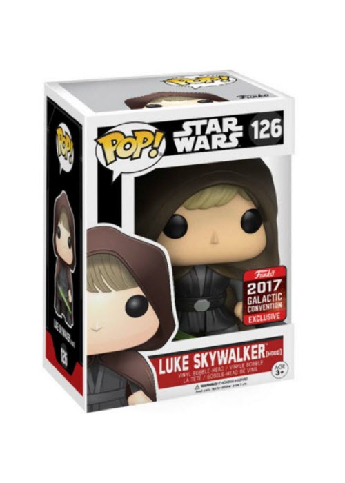 Funko Pop | Luke Skywalker [Galactic Convention] - Star Wars #126 [EUC] | The Nerd Merchant