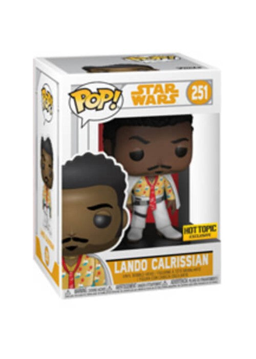 Funko Pop | Lando Calrissian [Hot Topic] - Star Wars #251 [EUC] | The Nerd Merchant