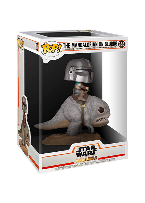 Funko Pop | The Mandalorian on Blurrg - Star Wars #358 [NIP] | The Nerd Merchant