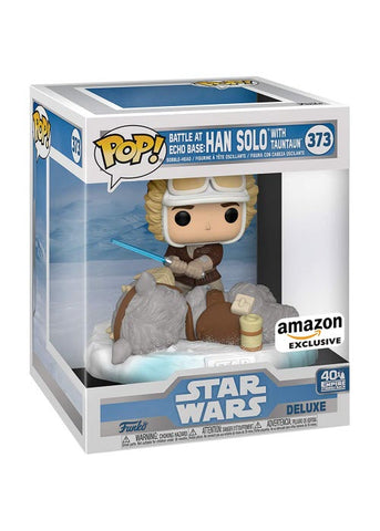 Funko Pop | Battle at Echo Base: Han Solo with Tauntaun [Amazon] - Star Wars #373 [EUC] | The Nerd Merchant