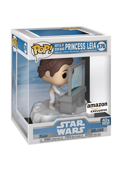 Funko Pop | Battle at Echo Base: Princess Leia [Amazon] - Star Wars #376 [EUC] | The Nerd Merchant