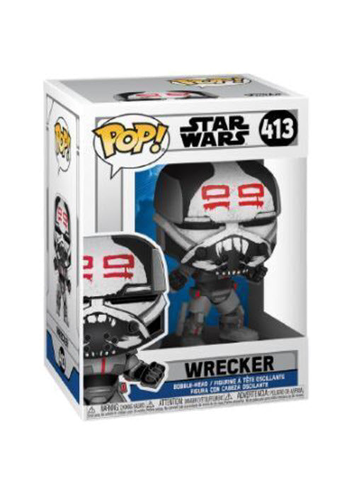 Funko Pop | Wrecker - Star Wars #413 [EUC] | The Nerd Merchant