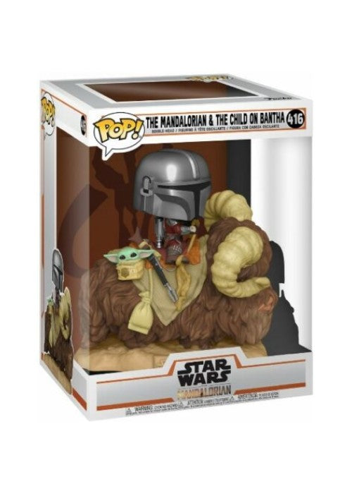 Funko Pop | The Mandalorian & The Child on Bantha - Star Wars #416 [NIP] | The Nerd Merchant