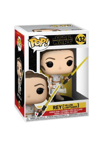 Funko Pop | Rey (Yellow Lightsaber) - Star Wars #432 [NIP] | The Nerd Merchant