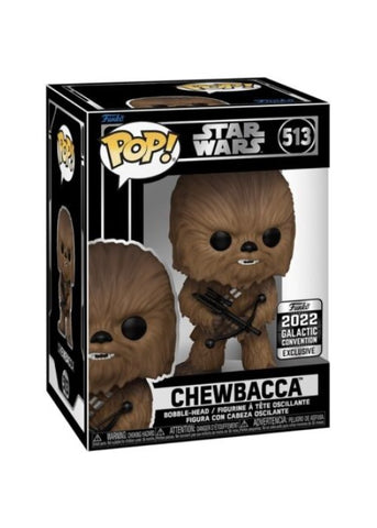 Funko Pop | Chewbacca [Galactic Convention] - Star Wars #513 [EUC] | The Nerd Merchant