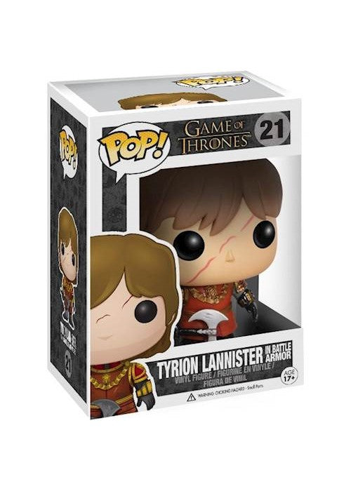 Pop! Vinyl | Tyrion Lannister in Battle Armor - Game of Thrones #21 | The Nerd Merchant