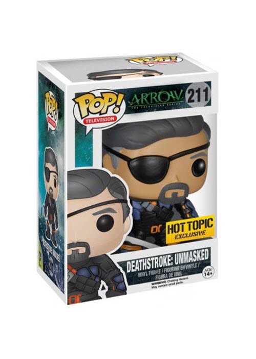 Funko Pop | Deathstroke: Unmasked [Hot Topic] - Arrow #211 [GUC] | The Nerd Merchant