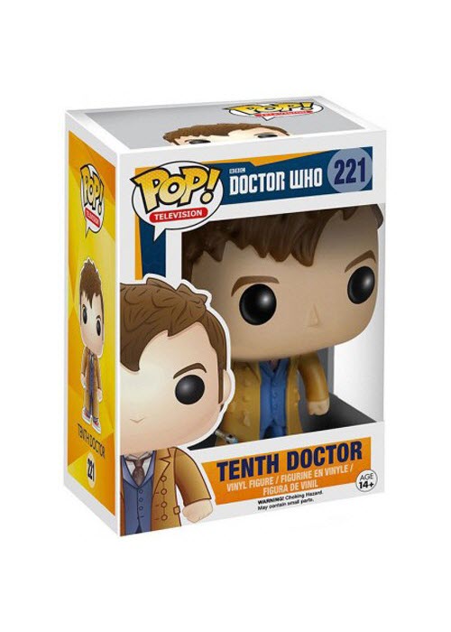 Funko Pop | Tenth Doctor - Doctor Who #221 [EUC] | The Nerd Merchant