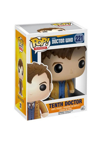 Funko Pop | Tenth Doctor - Doctor Who #221 [EUC] | The Nerd Merchant