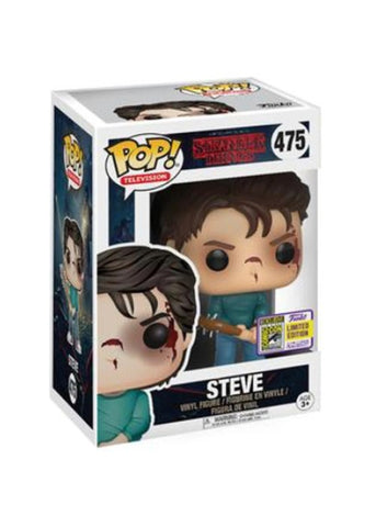 Funko Pop | Steve [SDCC 2017] - Stranger Things #475 [EUC] | The Nerd Merchant