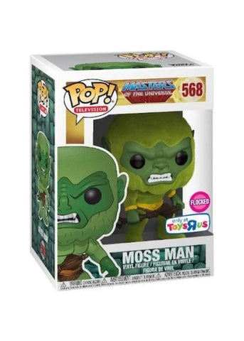 Funko Pop | Moss Man (Flocked) [Toys R Us] - Masters of the Universe #568 [EUC] | The Nerd Merchant