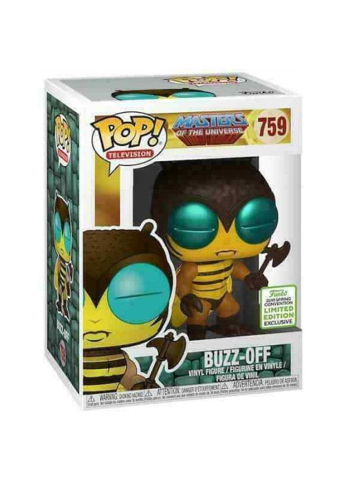 Funko Pop | Buzz-Off [Spring 2019] - Masters of the Universe #759 [EUC] | The Nerd Merchant