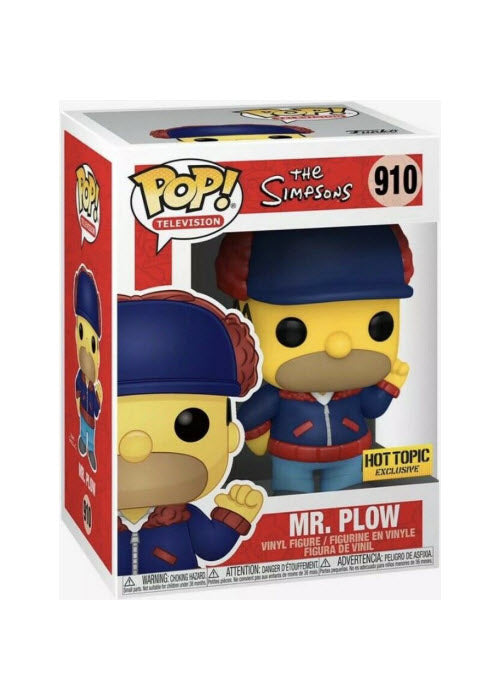 Funko Pop | Mr. Plow [Hot Topic] - The Simpsons #910 [EUC] | The Nerd Merchant