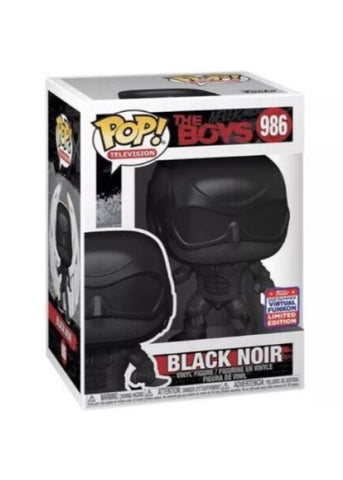 Funko Pop | Black Noir [Virtual Funkon] - The Boys #986 [EUC] | The Nerd Merchant