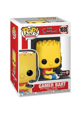 Funko Pop | Gamer Bart [Funko] - The Simpsons #1035 [EUC] | The Nerd Merchant