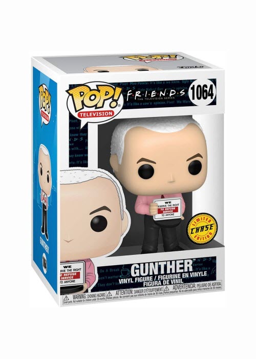 Funko Pop | Gunther (Chase) - Friends #1064 [NIP] | The Nerd Merchant