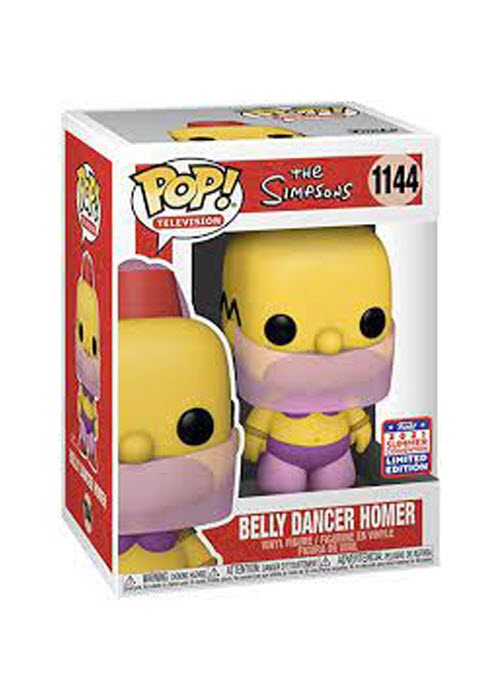 Funko Pop | Belly Dancer Homer [Summer Con] - The Simpsons #1144 [EUC] | The Nerd Merchant