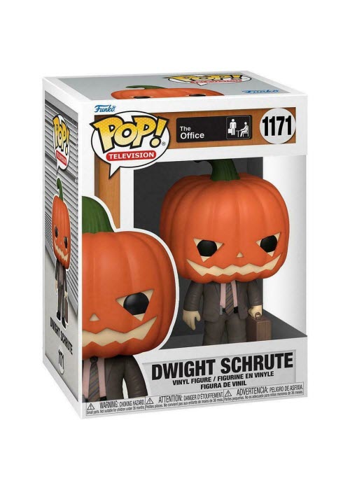 Funko Pop | Dwight Schrute with Pumpkinhead - The Office #1171 [NIP] | The Nerd Merchant