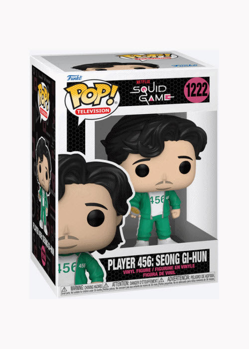 Funko Pop | Player 456: Seong Gi-Hun - Squid Games #1222 [NIP] | The Nerd Merchant