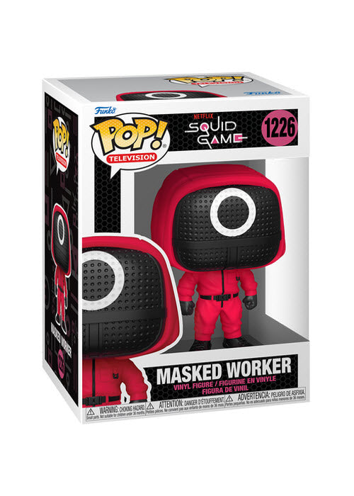 Funko Pop | Round: Masked Worker - Squid Games #1226 [NIP] | The Nerd Merchant