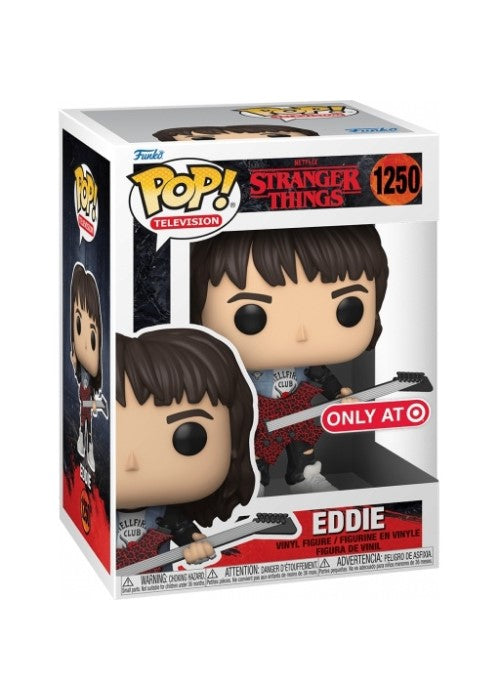 Funko Pop | Eddie [Target] - Stranger Things #1250 [EUC] | The Nerd Merchant