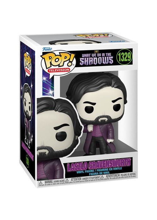 Pop! Vinyl | Laszlo Cravensworth - What We Do In The Shadows  #1329 | The Nerd Merchant