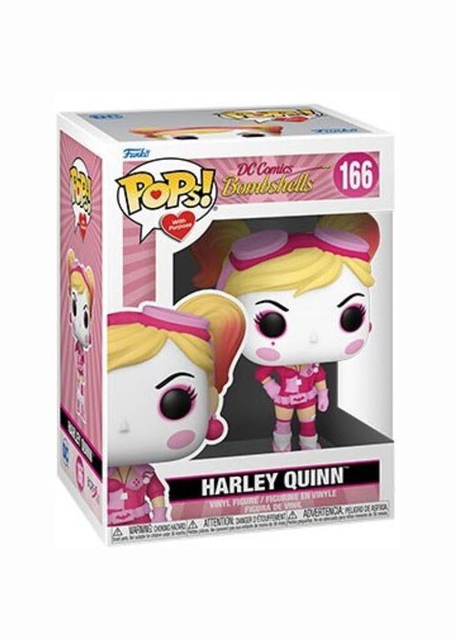 Funko Pop | Harley Quinn (Breast Cancer Awareness) - DC Bombshells #166 [NIP] | The Nerd Merchant