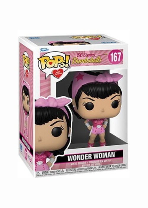 Funko Pop | Wonder Woman (Breast Cancer Awareness) - DC Bombshells #167 [NIP] | The Nerd Merchant