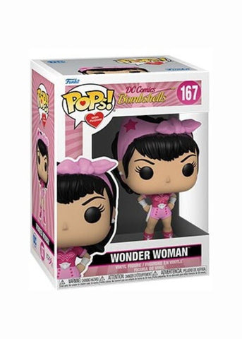 Funko Pop | Wonder Woman (Breast Cancer Awareness) - DC Bombshells #167 [NIP] | The Nerd Merchant