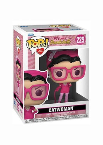 Funko Pop | Catwoman (Breast Cancer Awareness) - DC Bombshells #225 [NIP] | The Nerd Merchant