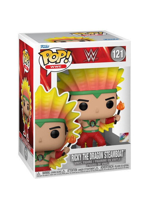 Funko Pop | Ricky The Dragon Steamboat - WWE #121 [NIP] | The Nerd Merchant