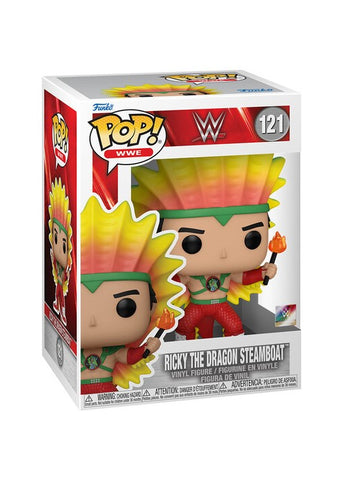 Funko Pop | Ricky The Dragon Steamboat - WWE #121 [NIP] | The Nerd Merchant