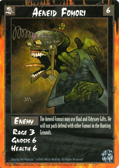 Rage CCG |Aeneid Fomori - Legacy of the Tribes | The Nerd Merchant