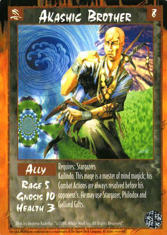 Rage CCG |Akashic Brother - Legacy of the Tribes | The Nerd Merchant