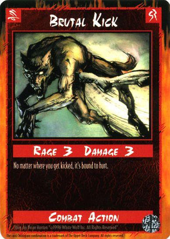 Rage CCG |Brutal Kick - Legacy of the Tribes | The Nerd Merchant