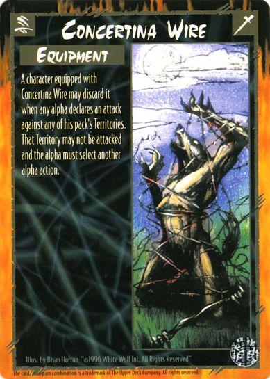 Rage CCG |Concertina Wire - Legacy of the Tribes | The Nerd Merchant