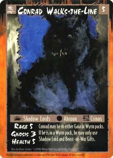 Rage CCG |Conrad Walks-the-Line - Legacy of the Tribes | The Nerd Merchant