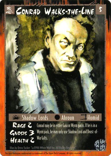 Rage CCG |Conrad Walks-the-Line - Legacy of the Tribes | The Nerd Merchant