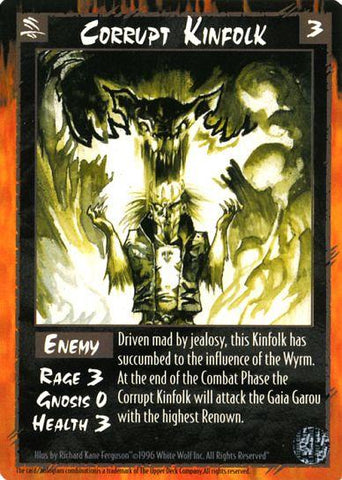 Rage CCG |Corrupt Kinfolk - Legacy of the Tribes | The Nerd Merchant
