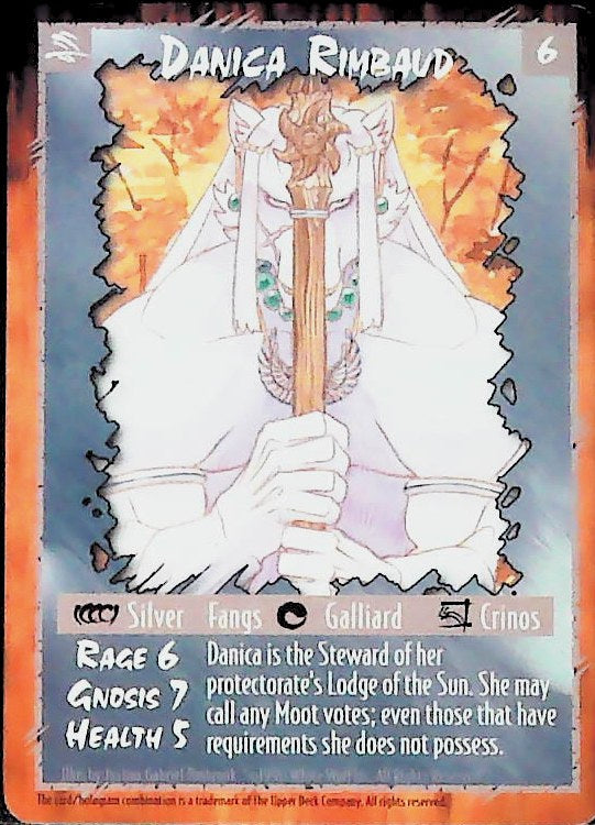 Rage CCG |Danica Rimbaud - Legacy of the Tribes | The Nerd Merchant