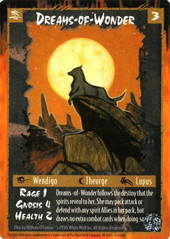Rage CCG |Dreams-of-Wonder - Legacy of the Tribes | The Nerd Merchant