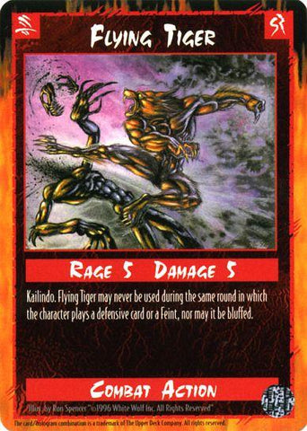 Rage CCG |Flying Tiger - Legacy of the Tribes | The Nerd Merchant